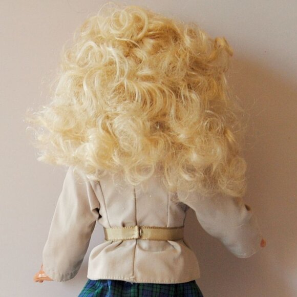 Antique  Shirley Temple Composition Doll  1930’s Vintage 16" w/teeth, dimples - Picture 3 of 10